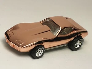 Hot Wheels Chrome Bronze 1975 Corvette Stingray w/Real Riders LE - Picture 1 of 9