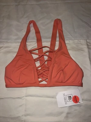 Top halter surf de diseñador Ripcurl rosa neón talla XS nuevo con etiquetas Foto 1 de 3