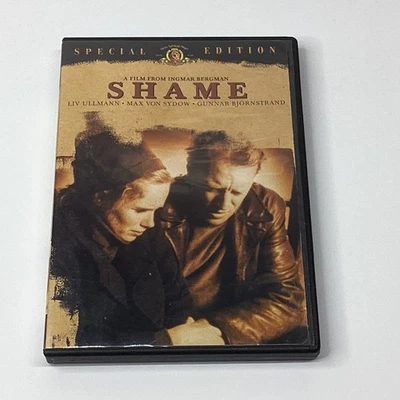 Shame DVD 1968 Special Edition Ingmar Bergman Liv Ullmann Max von Sydow - Image 1 of 3