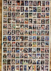1993 Topps Series 2 Uncut Sheets (3 Sheets) - Picture 1 of 17