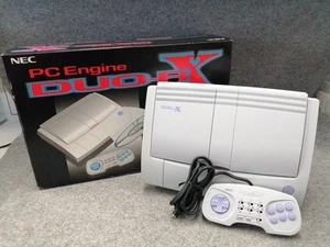 PC Engine Duo-RX Japanische Spielekonsole CiB IN BOX 1 CONTROLLER SUPER CD-ROM - Bild 1 von 19