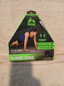 RBX LIVE LIFE ACTIVE DUAL SIDED GLIDING DISCS strength and conditioning New  - Picture 1 of 3