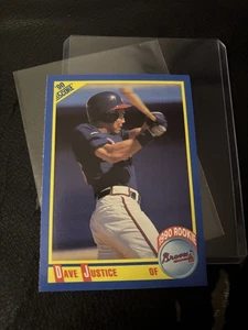 Score 650 Dave Justice 1990 (RC) - Imagen 1 de 2