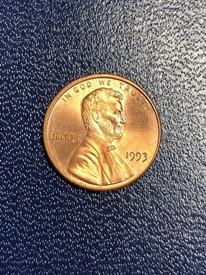 1993 P lincoln memorial penny with DDO PROOFLIKE CONDITION RARE. Close AM. - Image 1 of 4