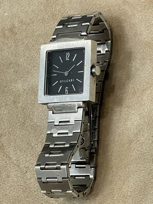 Bvlgari Men's Watch Damaged Junk Missing parts USED FS From JAPAN - Image 1 of 4