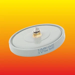 47pF 10kV 50kVAr  HIGH VOLTAGE DOORKNOB CERAMIC CAPACITORS K15Y-1 K15U-1 - Picture 1 of 3