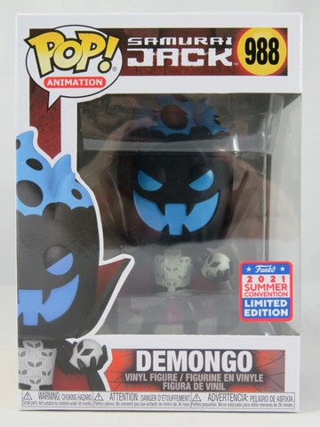 Animation Funko Pop - Demongo - Samurai Jack - SDCC Exclusive -  No. 988 Cover
