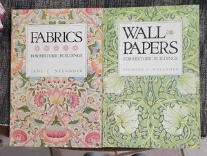 2 Wall Papers Fabrics For Historic Buildings Richard  Nylaner & Jane Nylander  - Picture 1 of 13
