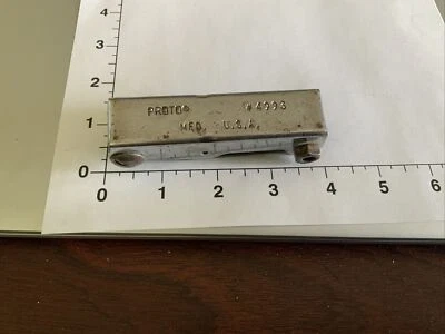 Stanley Proto Folding Hex Key Set 9-Piece 4-1/2" 1-7/16" to 2-3/4" J4993 - Image 1 of 2