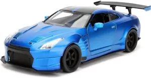 Jada 1:24 Fast & Furious de Brian 2009 Nissan Gt-R R35 (Ben Sopra ) - Azul - - Imagen 1 de 4
