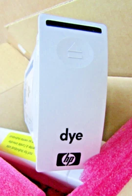 🔥2) NEW HEWLETT PACKARD HP 81 BLACK DYE 680ml INK CARTRIDGE C4930A C5066A BOX 2 - Image 1 of 4