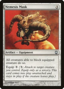 Máscara Némesis Magic The Gathering - Acero oscuro #134 - Imagen 1 de 1
