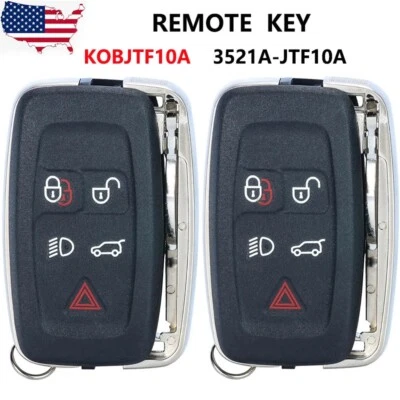 2X For 2010 2011 2012 Land Rover Range Rover Sport Key Fob Keyless Smart Remote - Image 1 of 2