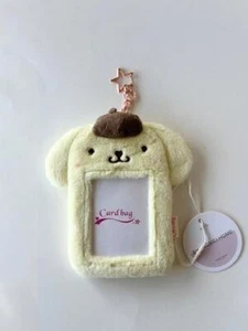 Sanrio Pompompurin Kpop flauschiger plüschiger Fotokartenhalter - Bild 1 von 4