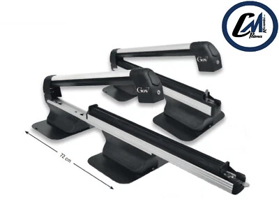 A8942 PORTASCI MAGNETICO BORA SCORREVOLE GEV 4 PAIA DI SCI O 2 SNOWBOARD  - Immagine 1 di 4