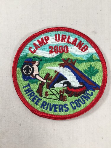 2000 Three Rivers Council Camp Urland BSA Camp Patch | eBay