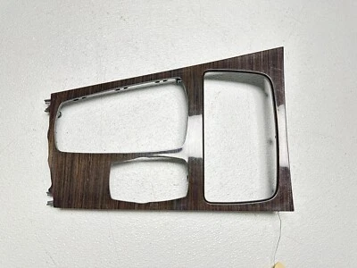 09-15 BMW 740i-Li 750i-Li F01 F02 CONSOLA CENTRAL DELANTERA PANEL MOLDURA MADERA OEM Foto 1 de 4