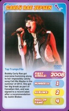 Carly Rae Jepsen, Top Trumps Turbo, Pop Stars  (2021), New