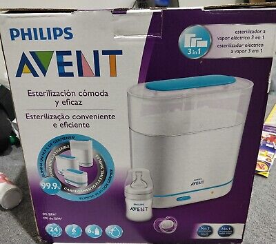 Philips AVENT 3-in-1 Electric Steam Steriliser • 50$