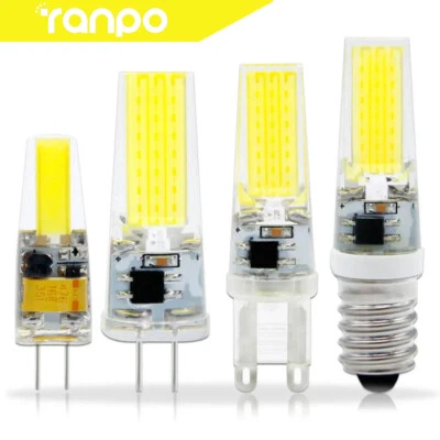 10x Dimmable LED COB Light Bulb G4 G9 6W 9W AC/DC 12V 220V Replace Halogen Lamp - Image 1 of 4