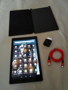 Amazon Fire HD 10 (5th Gen.)mit 796 Bücher + 183 android spiele+10 emulatoren - Afbeelding 1 van 24