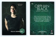Felix Dawkins #C2 Orphan Black Season 1 Cryptozoic 2016 Character Bios Card