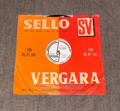 Colombian Sello Vergara ed1 Garzon y Collazos: Rosa Linda, Rio Neivo. BAMBUCO - Image 1 of 3