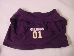 # 01 VIKINGS SHIRT - CUTE DOG OUTFIT - FITS SMALL DOGS  - Picture 1 of 1