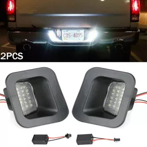 LED License Plate Rear Bumper Lights Lamp For Dodge For Ram 1500 2500 3500 03-18 - Picture 1 of 9