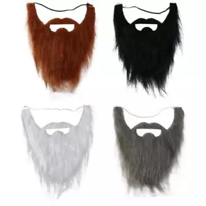 Artificial Beard Realistic Fake Beard Santa Claus Cosplay - Picture 1 of 16