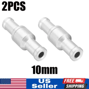 USA Inline One Way Check Valve Fuel Diesel Gas Liquid No Return 3/8'' 10mm 2pcs - Bild 1 von 9