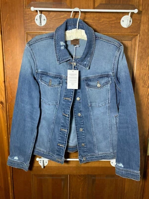 Chaqueta de mezclilla para mujer Joes Jeans estilo camionero talla M Foto 1 de 4