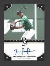 2015 Leaf Perfect Game Autographs #PG-JO1 JEAN CARLOS CORREA OPPENHEIMER
