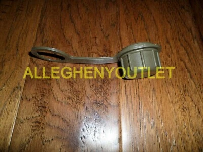 1 & 2 Quart Plastic Military Canteen Cap Made in USA OD Green NEW - Image 1 of 4