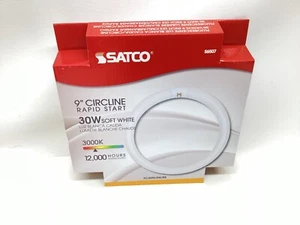 11-30 Watt 9” Circline Fluorescent 4-Pin Base Soft White 3000k FC30T9  (NEW) - Picture 1 of 9