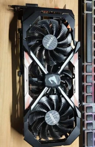 GIGABYTE GeForce GTX 1080 Ti 11GB GDDR5X Graphics Card (GVN108T AORUS 11GD) - Picture 1 of 7