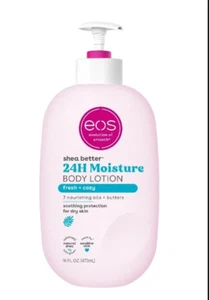 eos Shea Better Body Lotion - Fresh & Cozy, 24 Stunden Feuchtigkeit Hautpflege - Bild 1 von 4