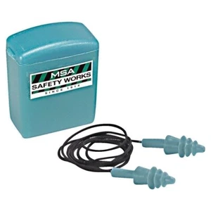 Safety Works 1Pr Rubber Earplugs - Picture 1 of 1