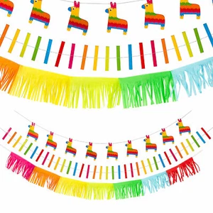 Fiesta Party Garland Banners - 3 Pc. - Picture 1 of 1