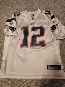Tom Brady New England Patriots Jersey White Vintage NFL White Away XL - Picture 1 of 3