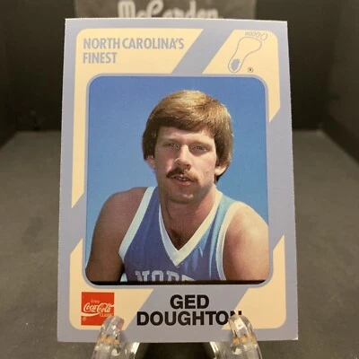 1989 Collegiate Collection/Coca-Cola North Carolina's Finest Ged Doughton #188 - Image 1 of 2