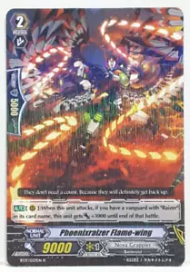 Cardfight Vanguard Phoenixraizer Flame-wing BT17/037EN R Nova Grappler - Picture 1 of 2