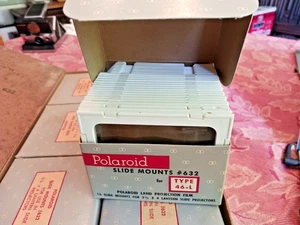 polaroid slide mounts no 632,   6 boxes of 16,  vintage - Picture 1 of 11