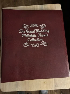 Colección de paneles filatélicos de la boda real Charles&Diana 85 estampillas y 24 fotos Foto 1 de 4