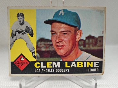 Clem Labine 1960 Topps -  #29 Dodgers  - Image 1 of 4