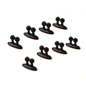 8 Pcs Cable Clamp Wire Clamps for Charging Organiser Car Clips Cord - Afbeelding 1 van 11