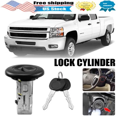 Juego de 2 cilindros y llaves de cerradura de puerta para GM Chevrolet Buick rueda pulgar Hummer Pontiac Foto 1 de 4