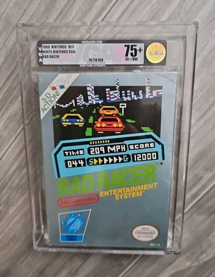Rad Racer Nintendo NES Factory Sealed & Graded Excellent + Near Mint - Image 1 of 4
