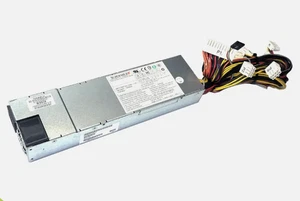 Super Micro Power Supply PWS-605P-1H 1U 600W Active PFC 80PLUS 24Pin Single - Afbeelding 1 van 3