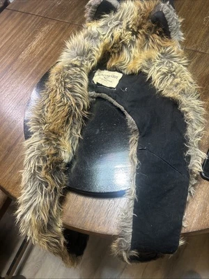 SpiritHoods Wolf Faux Fur Animal Hat with Ears Red Fox Fur 2011 Through 2012 - Image 1 of 4